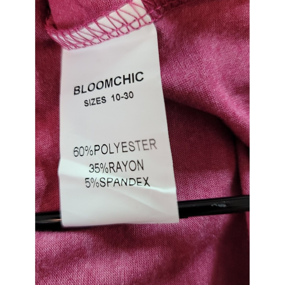 BloomChic Raspberry Tiered Maxi Dress - Picture 11 of 12